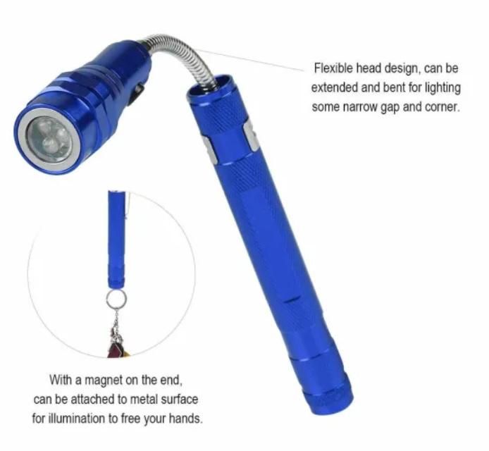 Gift LED Keychain with Tool Bits Pocket LED Torch Multi-Tool Screwdriver Wrench LED Key Chain