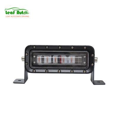 Truck Car Warning Lamp 10-80V Safety Working Light Bar Warehouse Danger Area Light 6 Inch 30W LED Forklift Light