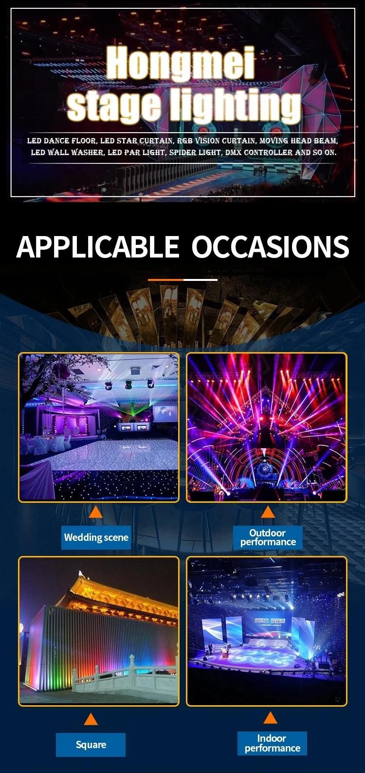 Stage Lights DJ Lighting Disco PAR Stage Equipment LED 288 PAR Light Uplighter