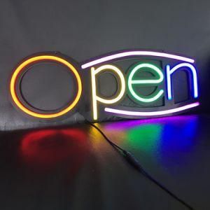 Shop Advertising Neon Sign Open LED Light Box