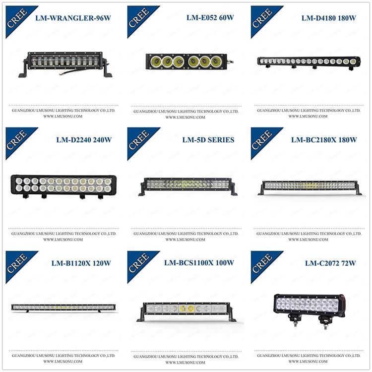 22.8 Inch 120W Offroad Auto Car Auxiliary Single Row Straight LED Light Bar with DRL Spot Flood Combo Beam