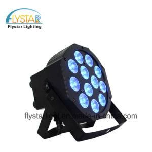 DJ Lights PAR 12PCS 15W RGBW Indoor Flat PAR Lights