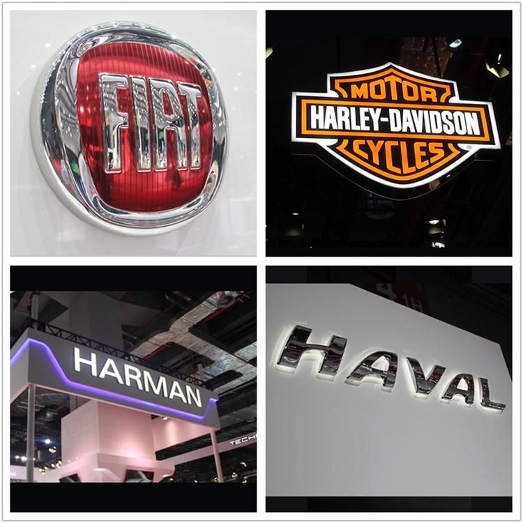 Custom Advertising LED Car Brands Logos Light Box