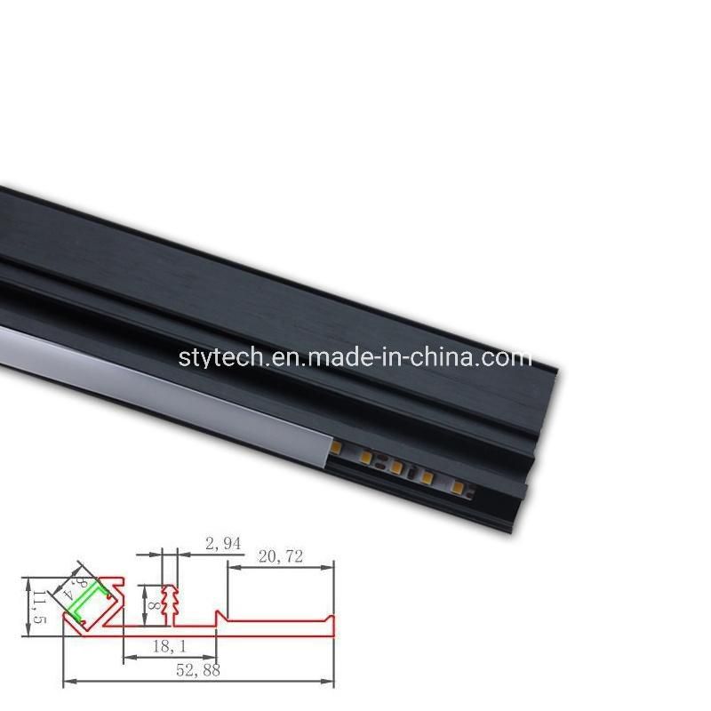 Aluminum Profile Laminate Shelf Light J-1701