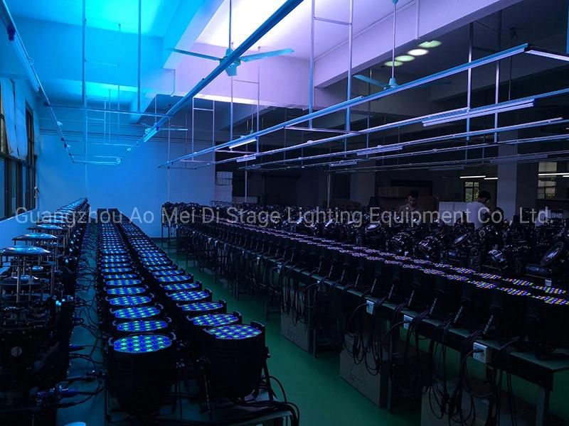 RGBW Mixing 54PCS 3W LED PAR Lights Wedding Stage Lighting