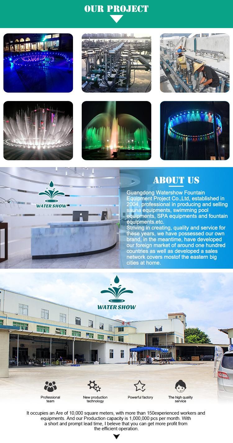 High Quality Colorful LED Underwater Fountain Lights