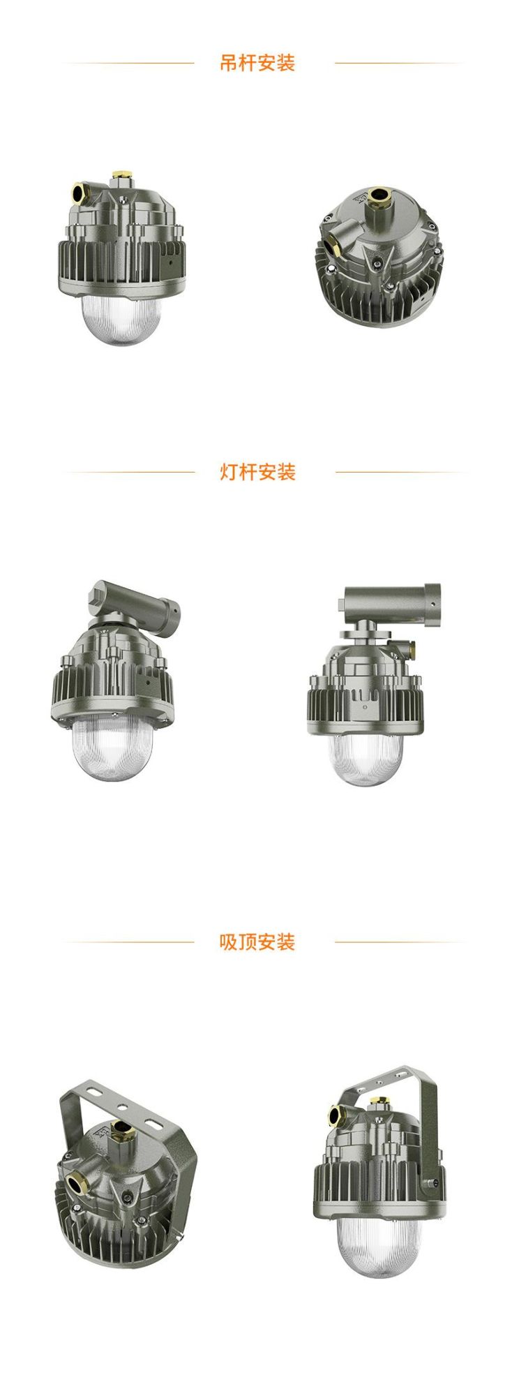 Explosion Proof Light High Waterproof Corrosion Resistance Lamp Explosion Proof Tunnel LED