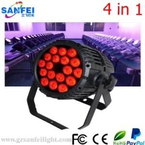 Hot Sale Outdoor Fullcolor 18 PCS LED PAR 3in1/4in1 Light