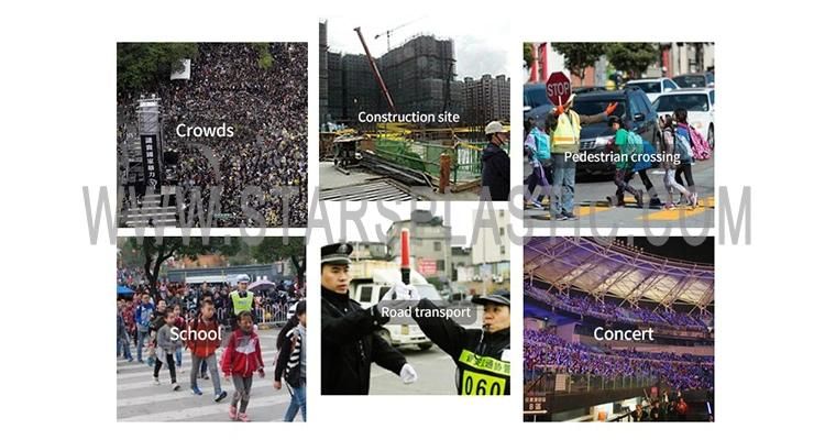 LED Traffic Wands Emergency Police Rechargeable LED Traffic Baton Light Safety Traffic Control Wand