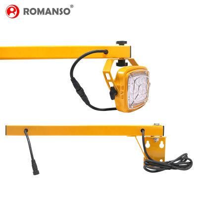 Romanso Arm Warehouse IP66 Waterproof LED Dock Light Loading Bay Lamp