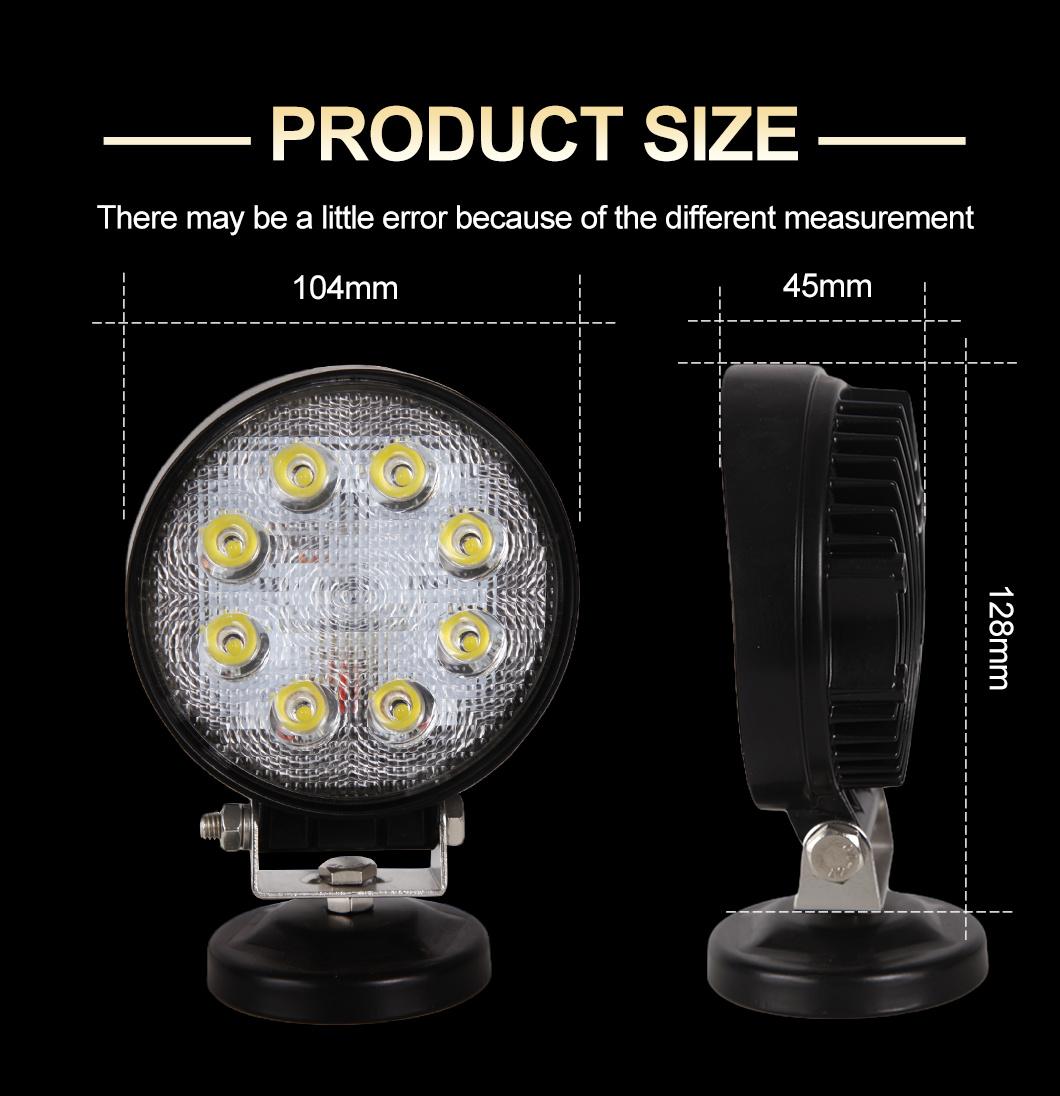 10-30V LED Work Light High Power High Brightness Flood LED Work Lamp