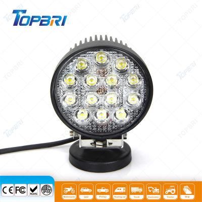 4inch Waterproof LED Truck Excavator Driving Light 42W Automobile Lighting