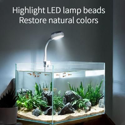 Yee Aquarium Accessories High-Value Mini Fish Tank Light Soft Light