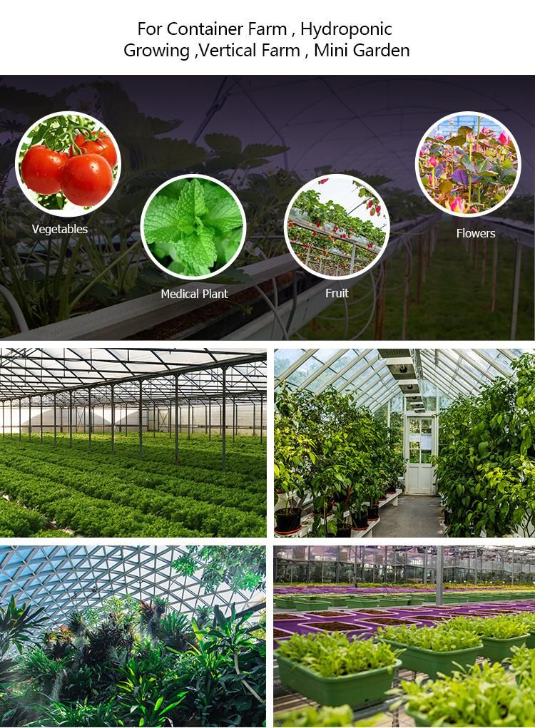 2018 High Power Indoor Timing Hydroponic LED Grow Light Full Spectrum for Medical Plant