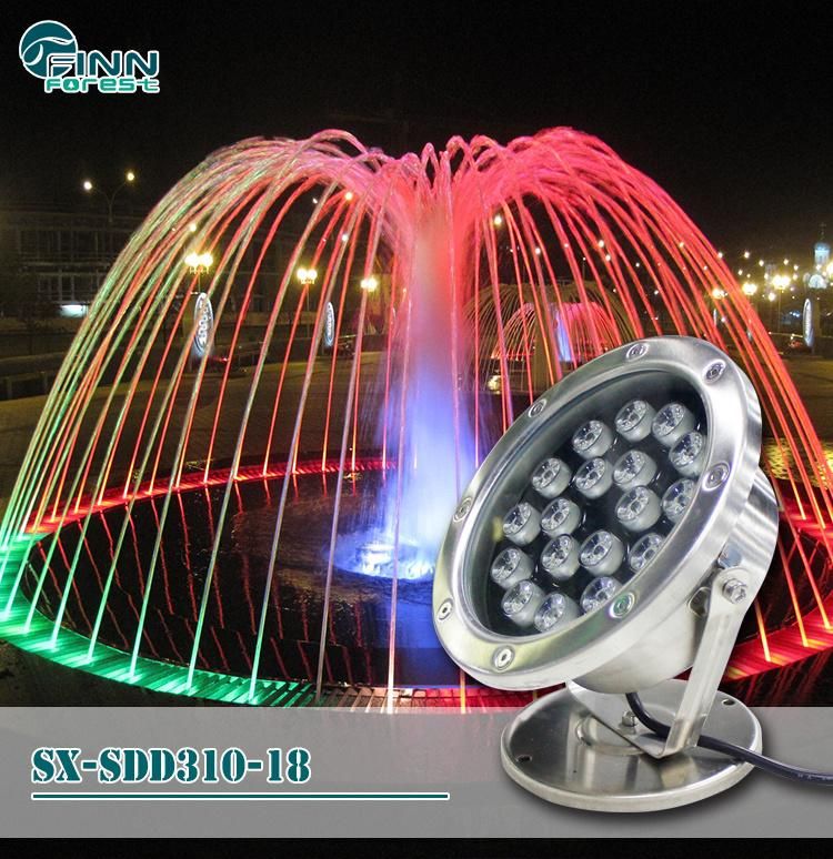 Multicolored Submersible LED Lights for Fountain