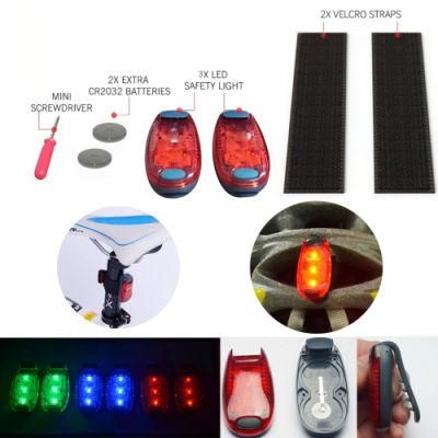 Portable Multipurpose Reflective Gear Running Bike Pet LED Safety Light