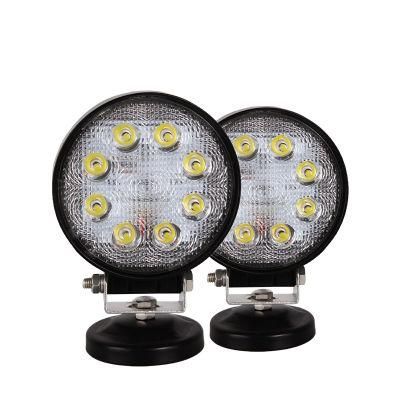 Offroad LED Work Lamp 24W Flood Spot Combo Beam Working LED Driving Lights