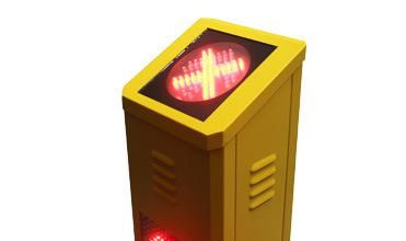 Traffic Safety Pedestrian Road Crossing Voice Alarm Pillars