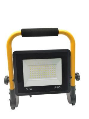 IP65 Water Proof Outdoor 50W 4000lm Foldable LED Emergency Work Flood Light Lamp