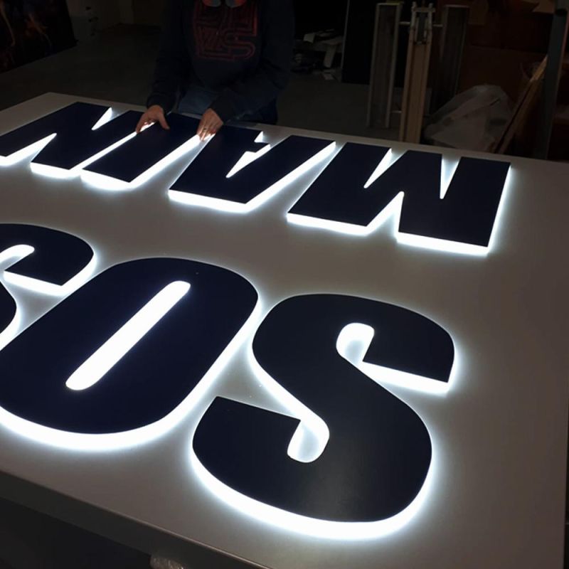 Hot Selling LED Luminous Letter Sign 3D Acrylic LED Sign