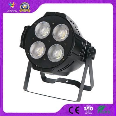 Indoor 4X50W Warm White Pure White Stage DJ LED PAR Light