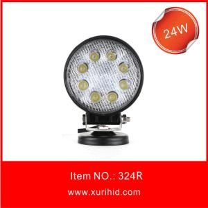 LED Light Super Brightness Hot Selling 24W Round LED Work Light for off Road Tractor