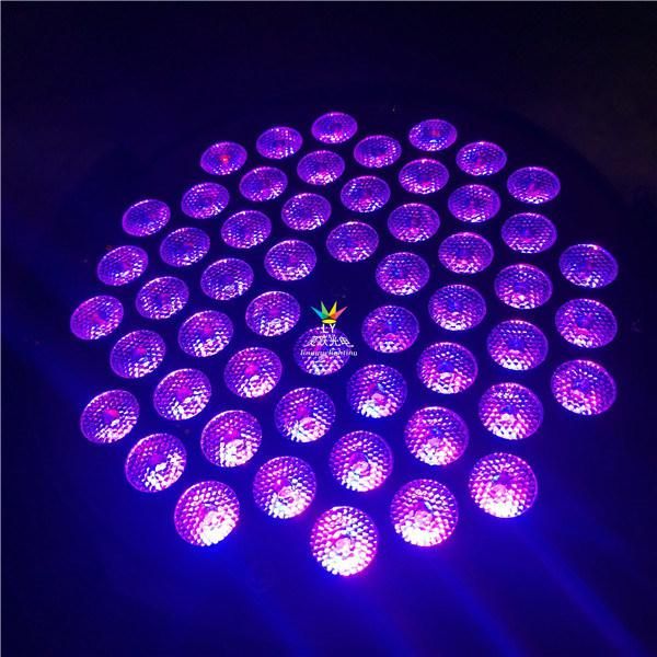 Indoor DMX 54X3w RGB 3in1 PAR Can LED Stage Lighting