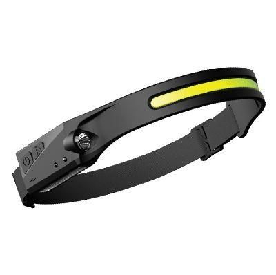 USB Rechargeable COB LED Headlamp Head Light for Running, Hiking, Reading, Camping