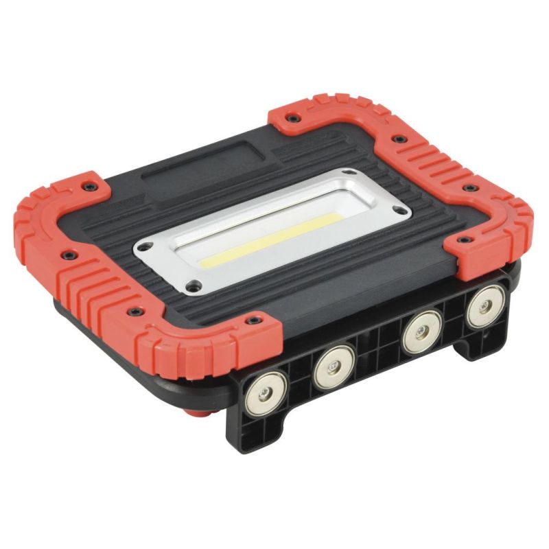 Wholesale Car Working Inspection Spotlight 10W Handheld Rechargeable LED Flood Work Lamp with Power Bank Hot Portable COB LED Work Light