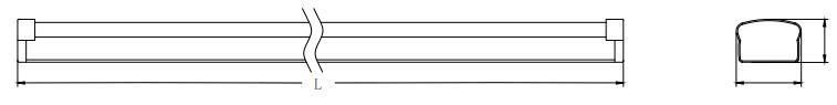 High Lumen Low Voltage CRI80 LED Tube with RoHS Certification