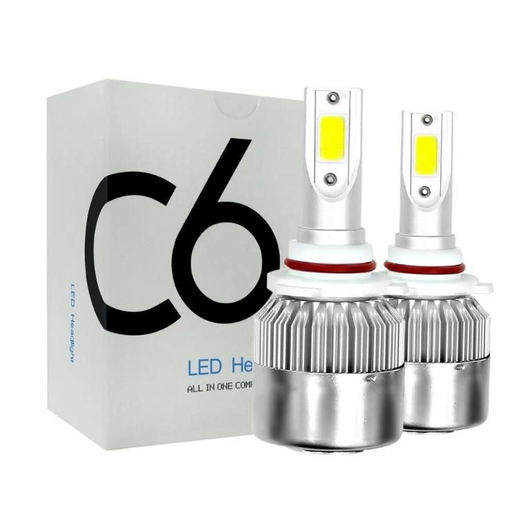 Focos LED C6 H1 H3 LED Headlight Bulbs H7 LED H4 880 H11 Hb3 9005 Hb4 9006 H13 Kit Luz LED 12V Auto LED Headlight C6