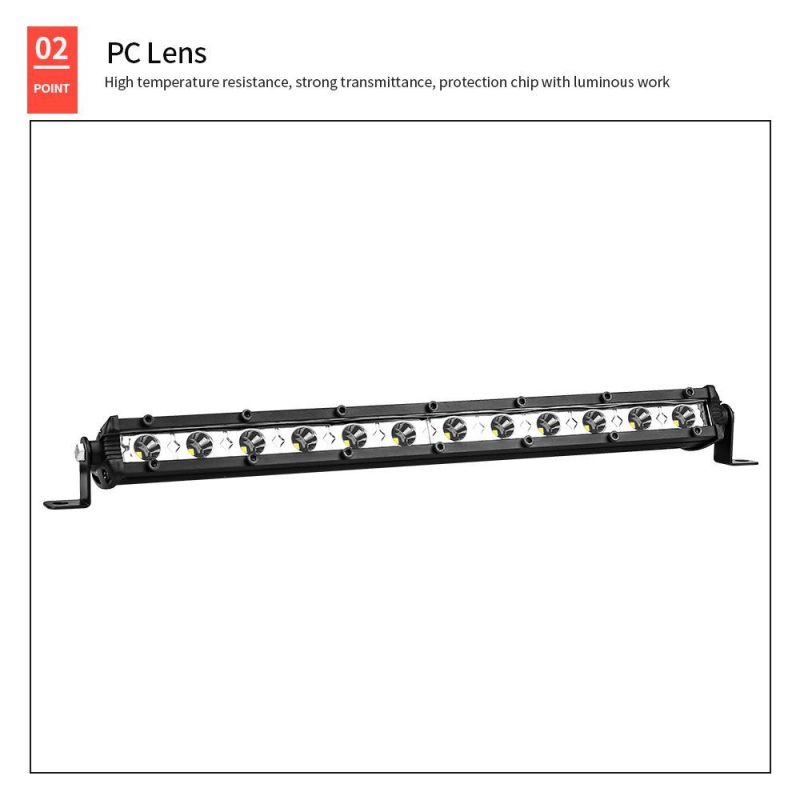 Dxz 12SMD 36W Auto LED Light Bar Work Light Lamp Headlamp for Motorcycle Tractor Boat off Road 4WD 4X4 Truck SUV ATV