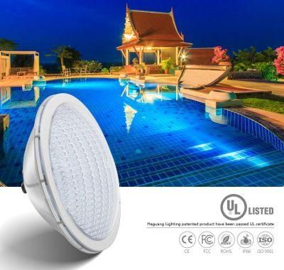 Heguang PAR56 18*3W RGB IP68 316L Stainless Steel Underwater LED Light Swimming Pool LED Light