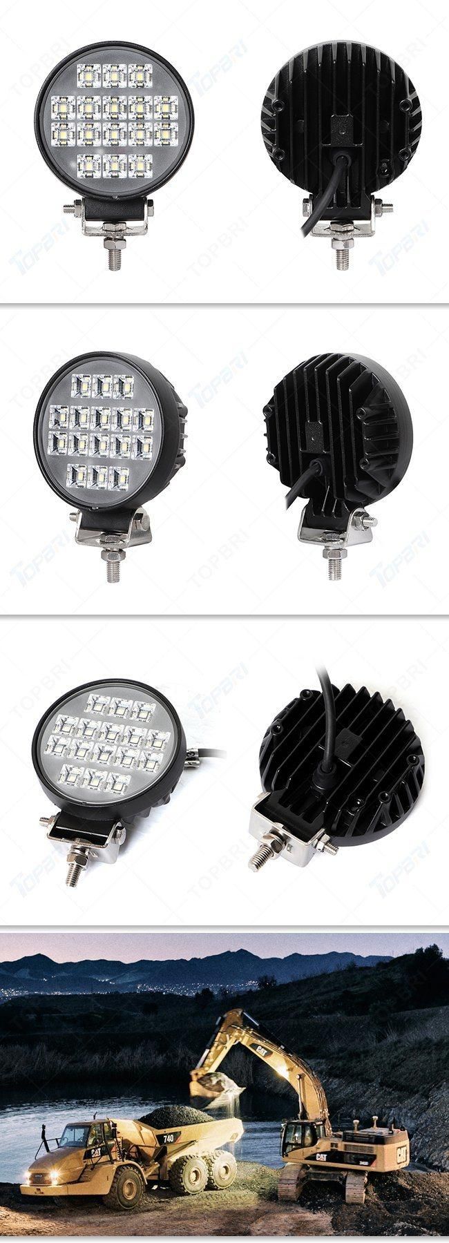 E-MARK R23 12V CREE Kc LED Work Light for Construction Trailer Truck Offroad SUV