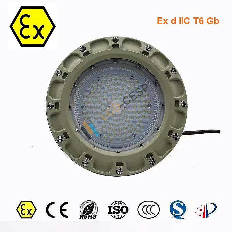 Rugged, Flameproof LED Luminaire Mounting Options for Ceiling, Wall, Suspended and Pole Type of Protection for Ex dB (Flameproof) and Ex Tb (Dust Protected)