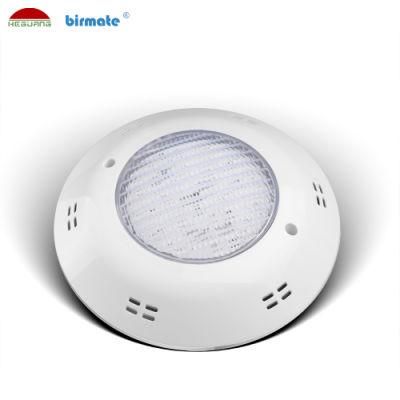 Wall Mounted IP68 Waterproof 12V 25W Single Color Fiberglass Underwater LED Swimming Pool Light