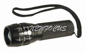 High Power Adjustable Zoom Cree LED Flashlight 1*18650 or 3*AAA Battert (Y-A301)