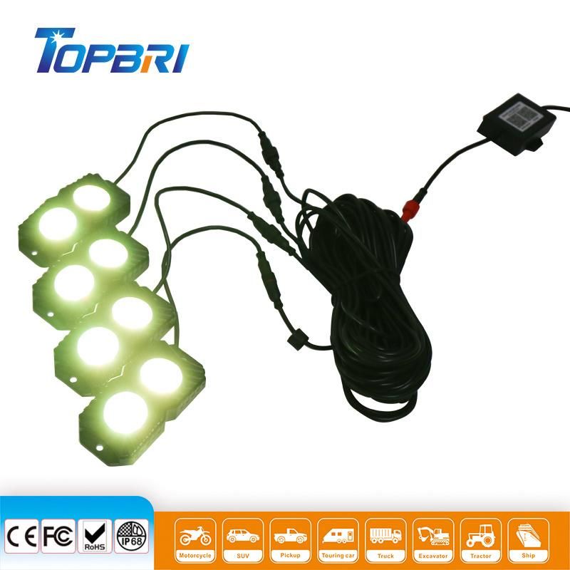 Factory Price Professional Waterproof IP68 RGB 12V LED Flood Work Lights for Offroad