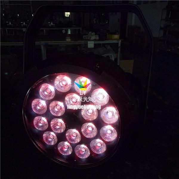 Outdoor Waterproof 18X18W DMX Stage LED Flat PAR