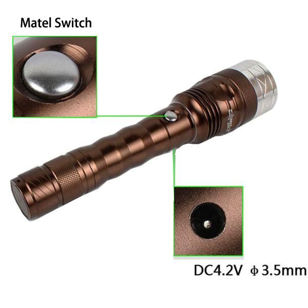 Powerful Tactical Military Swat LED Flashlight