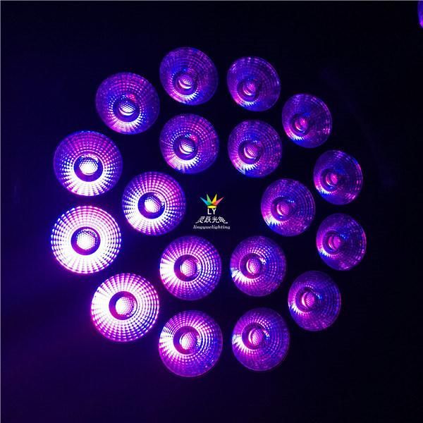 18X15W RGBWA 5in1 Stage DMX PAR 64 LED