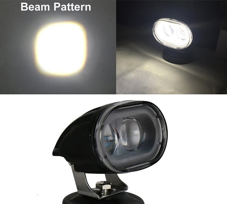 4D 20W 12V LED Work Light 4 Inch Offroad Spotlight for ATV SUV Motorcycle Truck Boat Forklift Tractor Auto Lamps Car LED Auxiliares Auto Moto Alta Baja Faro LED