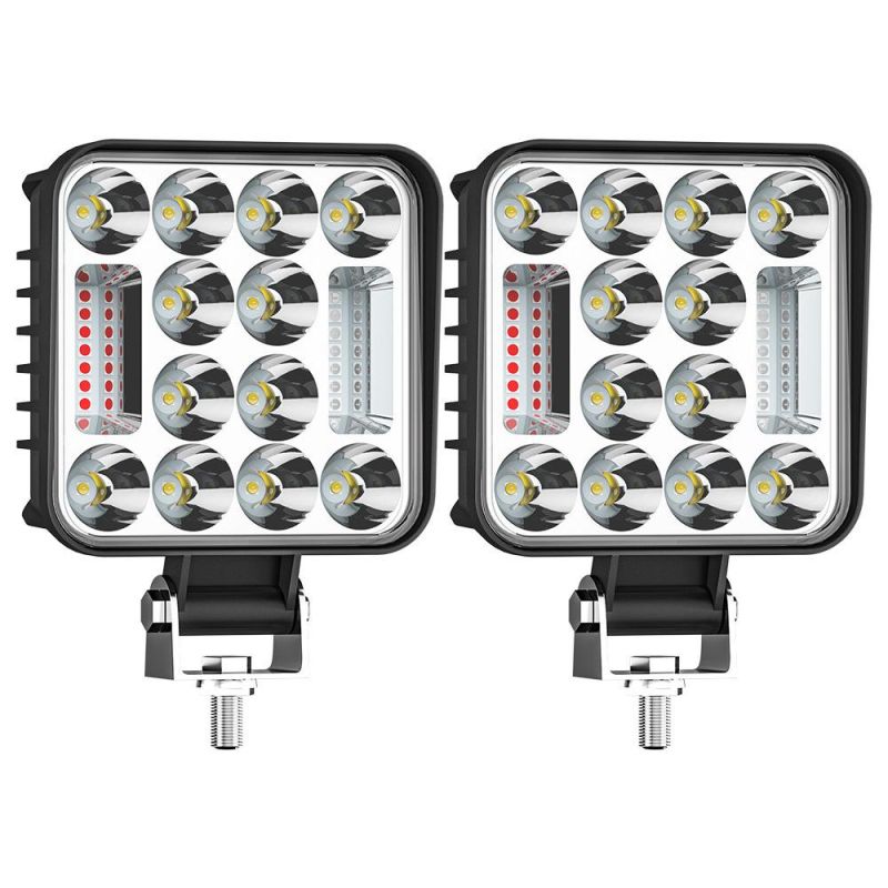 Dxz New LED Work Light 4 Inch 26LED 78W Flashing Spotlight Bar Waterproof for Truck off Road Bus Boat