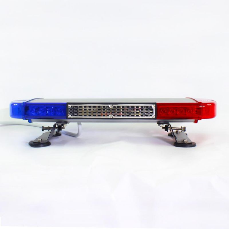 Haibang Car Siren Light Bar Built-in Speaker in Red and Blue Color