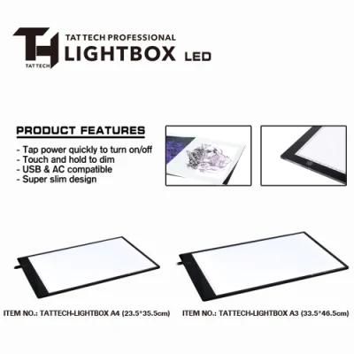 Portable USB LED Tattoo Tracing Pad Tattoo Lightbox