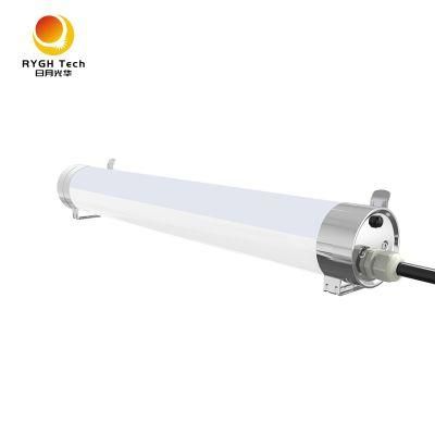 Food Processing Factory NSF2 IP69K Washdown 4FT 40W LED Vapor Tight Light Fixture