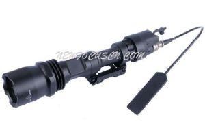 High Power CREE Q5 LED Rechargeable LED Flashlight With Gun Mount With Press Switch 3*Cr123A (YAGU010)