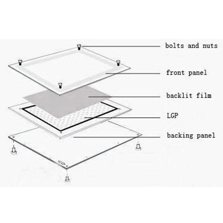 Waterproof LED Advertising Indoor and Outdoor 3D Acrylic