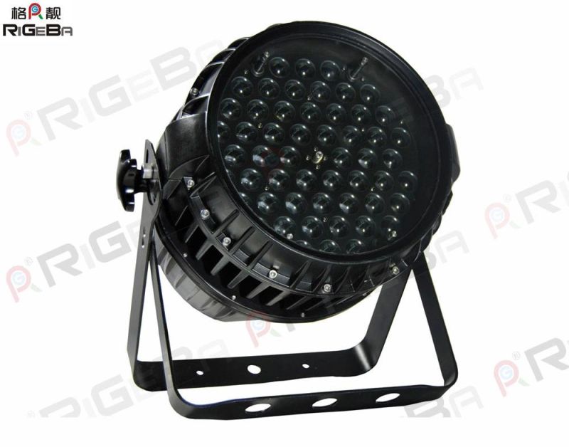 54LEDs 3W RGBW Outdoor Focus Die-Cast Aluminum PAR Light