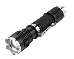 Focus Function Aluminium Rechargeable LED Flashlight Fashion (TF-6050C)